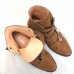 Givenchy Studded Multi-Strap Suede Boots